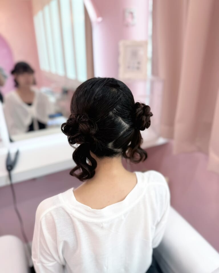 ヘアセットスタイル 4